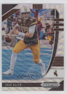 2020 Panini Prizm Draft Picks Blue Wave Prizm 127/299 Josh Allen #56 uk2