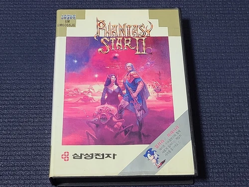 Rare Samsung SEGA Super Gamboy Phantasy Star 2 Game Korean Ver. for MD Genesis