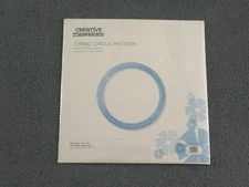 Creative Memories - Jumbo Circle Custom Cutting System CCS Pattern - New