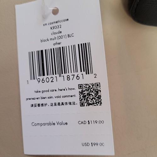 Kate Spade custodia cosmetici vacanze luci stringhe NUOVA - Foto 5 di 6