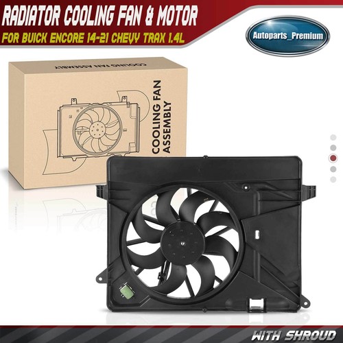 Radiator Cooling Fan Assembly for Buick Encore 20142021 Chevrolet Trax