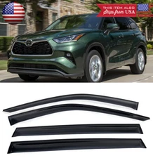 Out-Channel Window Visor Sun Vent Rain Wind Guard Shade Fit 20-Up Highlander