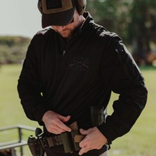 Grunt Style Tactical Quarter Zip 2.0 Jacket - Black