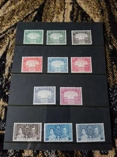 Aden Stamp Collection - British Colonies - Mint Hinged - 11 Stamps - R113