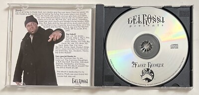 Delrossi Presents 2 Faced Recordz RARE OOP Bay Area Gangsta Rap CD