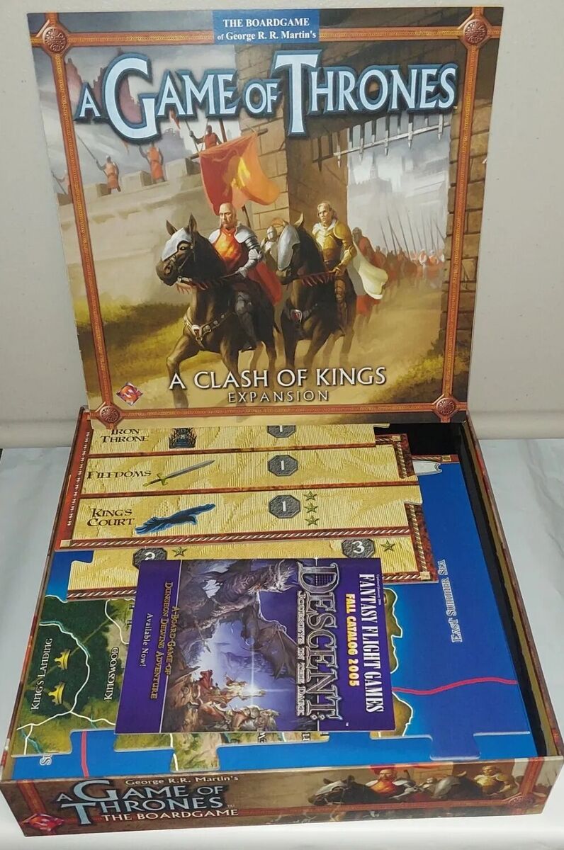 Fantasy Flight Games Boardgame Clash of Kings Expansion a SW for sale online