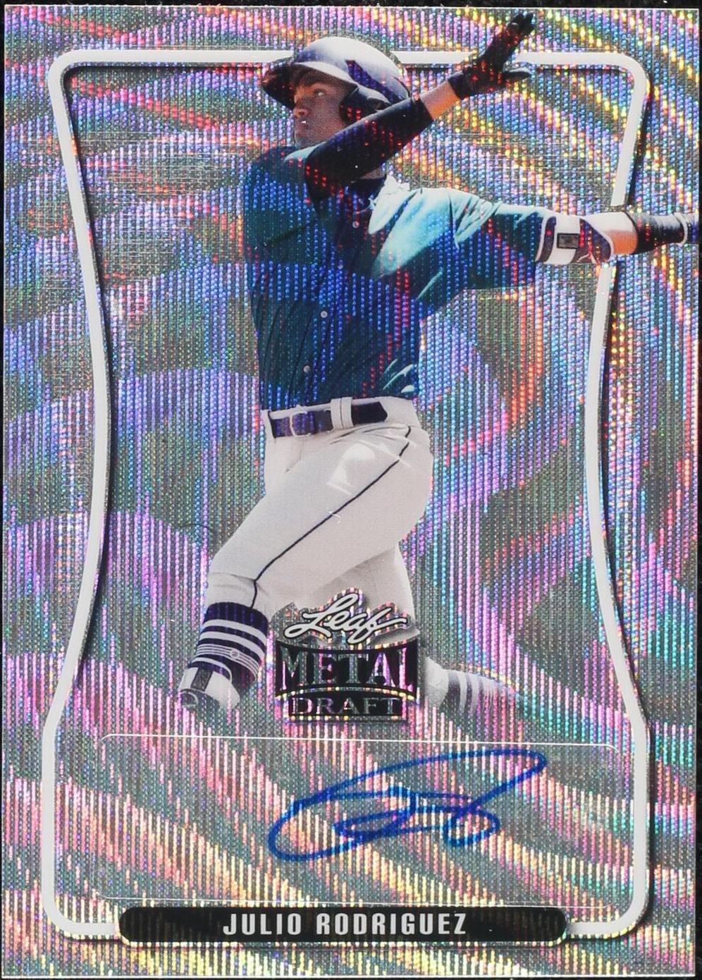 2020 Leaf Metal Draft - Julio Rodriguez #BA-JR1 for sale | eBay