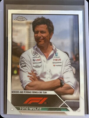 Toto Wolff - 2023 Topps Chrome F1 - Formula 1 #92