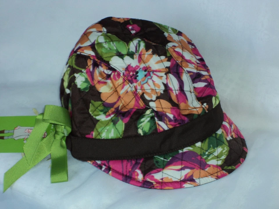 Sombrero Vera Bradley Newsgirl en Rosa Inglés Talla Única Floral Multicolor $27 Foto 3 de 3