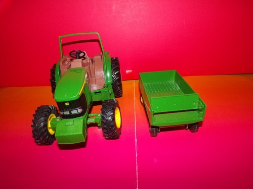 John Deere ERTL Diecast & Plastic Tractor with Dump Trailer Licensed Product - Picture 5 of 7