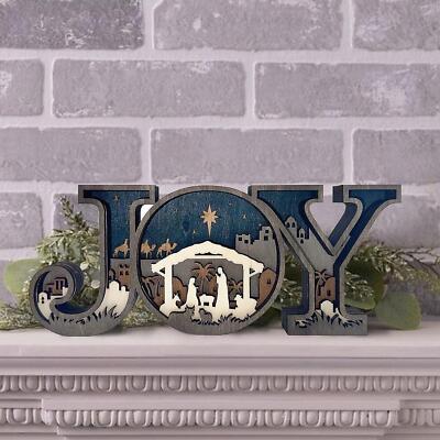 Weihnachtsfigur, aus Sammlung, mit Joy Brief,