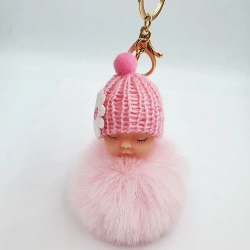 Plush Doll Key Chains; (4 colors to choose from) - Picture 6 of 9