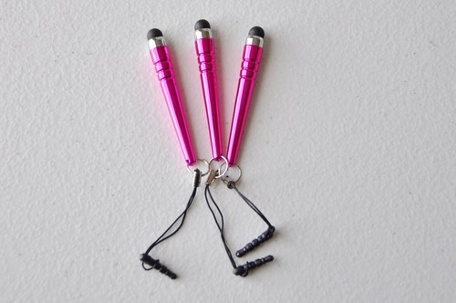 STYLUS TOUCH PENS 3.5mm dust plug capacitive for iPhone 8 7 6 4s 5 Galaxy S6 S7+ - Picture 6 of 17