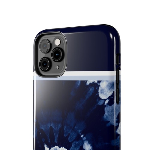 Grandmacore Indigo Blue White tie dye Tough Phone Case Iphone Samsung Galaxy - 第 83/110 張圖片