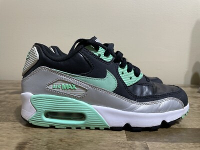 Nike   Air Max 90 LTR GS | Black Green Glow | Size 4Y   Women s 5.5 | 833376-001