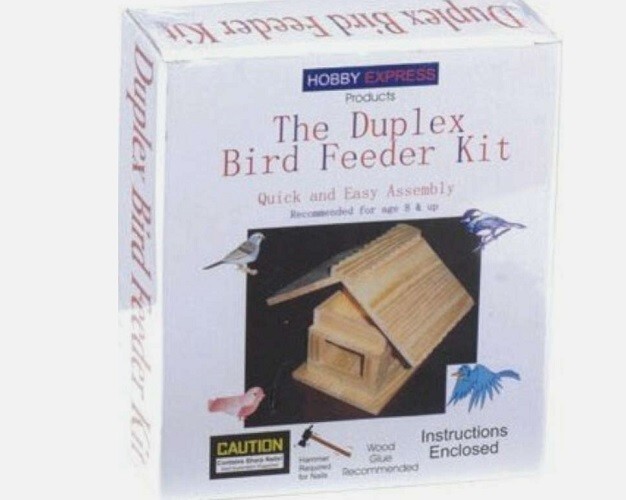 Duplex Wooden Bird Feeder Craft Kit (WC33)