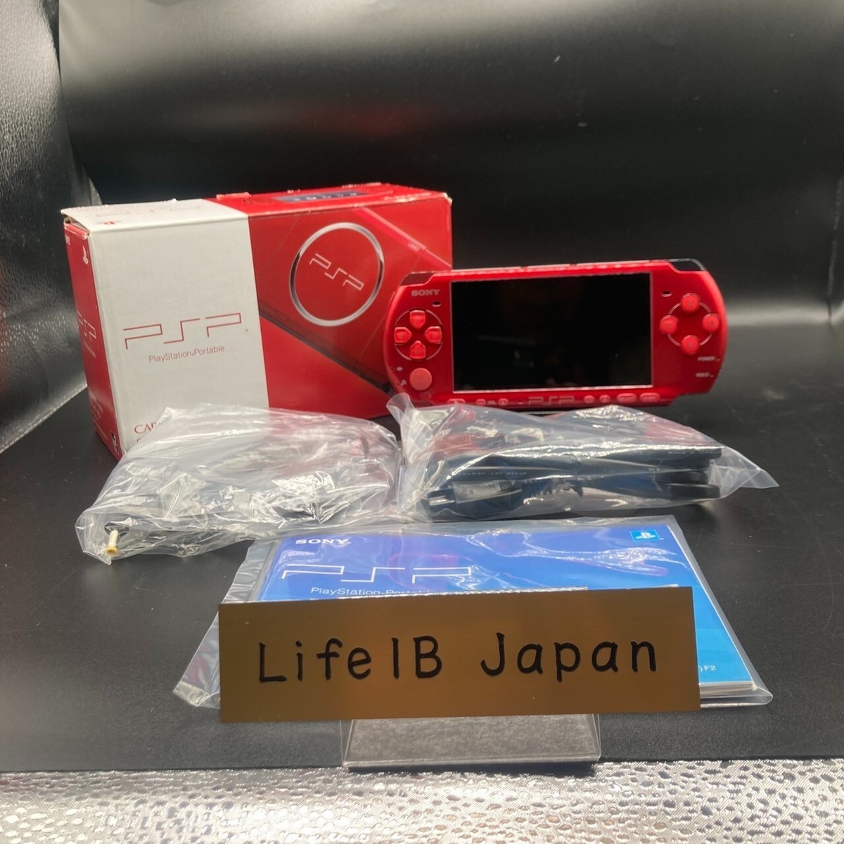 PSP 3000 ピーエスピー ラディアントレッド Sony PSP-3000 Launch Edition Radiant Red Handheld System for