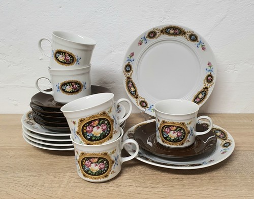 Mitterteich Bavaria Tee Kaffee Service 17 Tlg Vintage Porzellan Selten