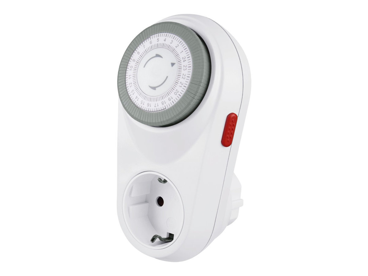 Hama "Curved" Mechanical Timer Automatic power switch AC 230 V 3500 00137251