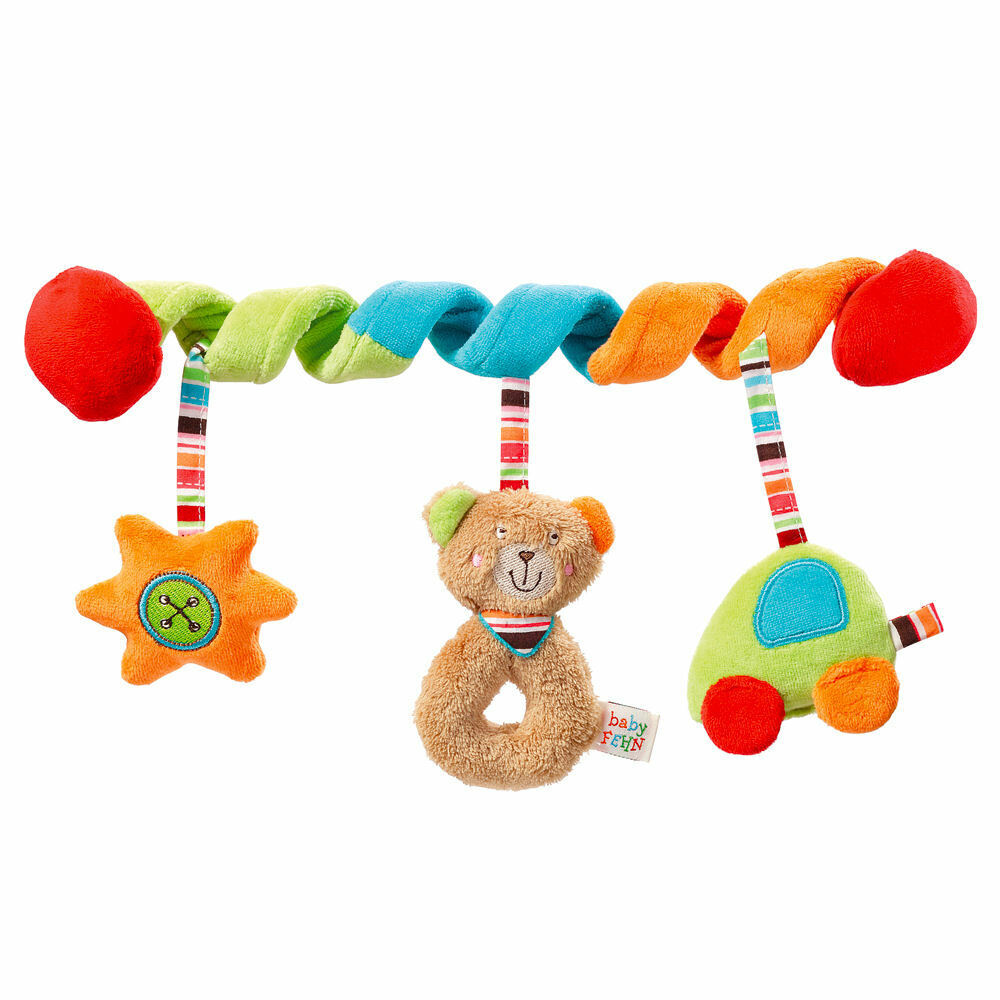 Fehn Serie Oskar Activity-Spirale Teddy 091212, Fehn Oskar Activity-Spirale 26cm 8 Fehn Serie Oskar Activity-Spirale Teddy 091212, Fehn Oskar Activity-Spirale 26cm