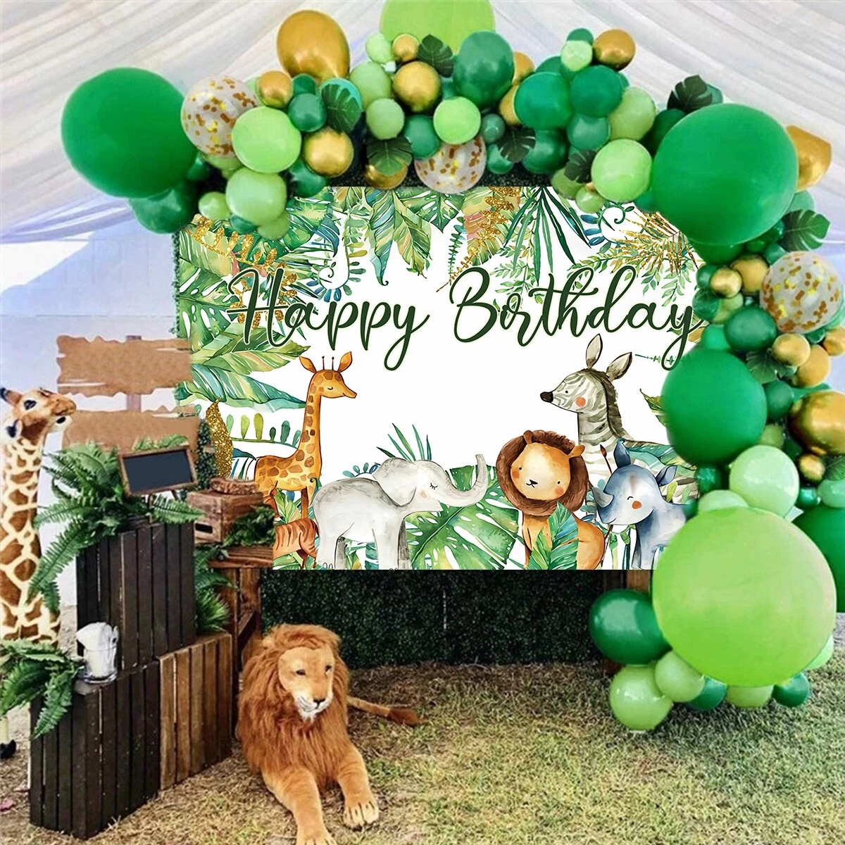 Aggregate more than 160 animal birthday decorations - noithatsi.vn