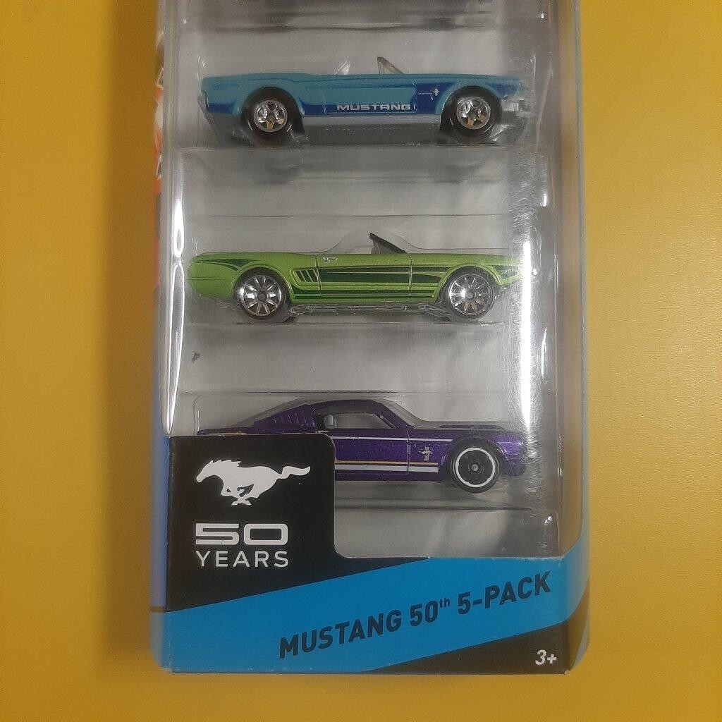 Hot Wheels MUSTANG 50th Anniversary 5-Pack Limited Rare Set | eBay