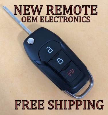 NEW 15 16 17 18 19 20 21 22 FORD F150 F250 F350 FLIP KEY REMOTE FOB 164-R8130