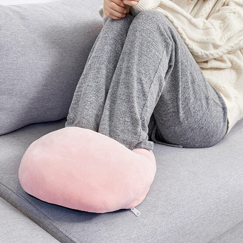 Unisex USB Foot Warmer Winter Electric Heating Feet Boot Slipper Plush