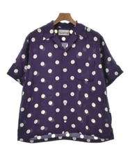 WACKO MARIA Casual Shirt PurplexWhite(Dot Pattern) L 2200475649089