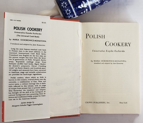 Polish Cookery Poland's Most Famous Cook Book and Rolling Pin - Picture 3 of 12