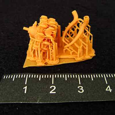 Fiat A.74 Engines Detailing Set (3D-Printed) Scale 1:72 For Aircraft Model Kits