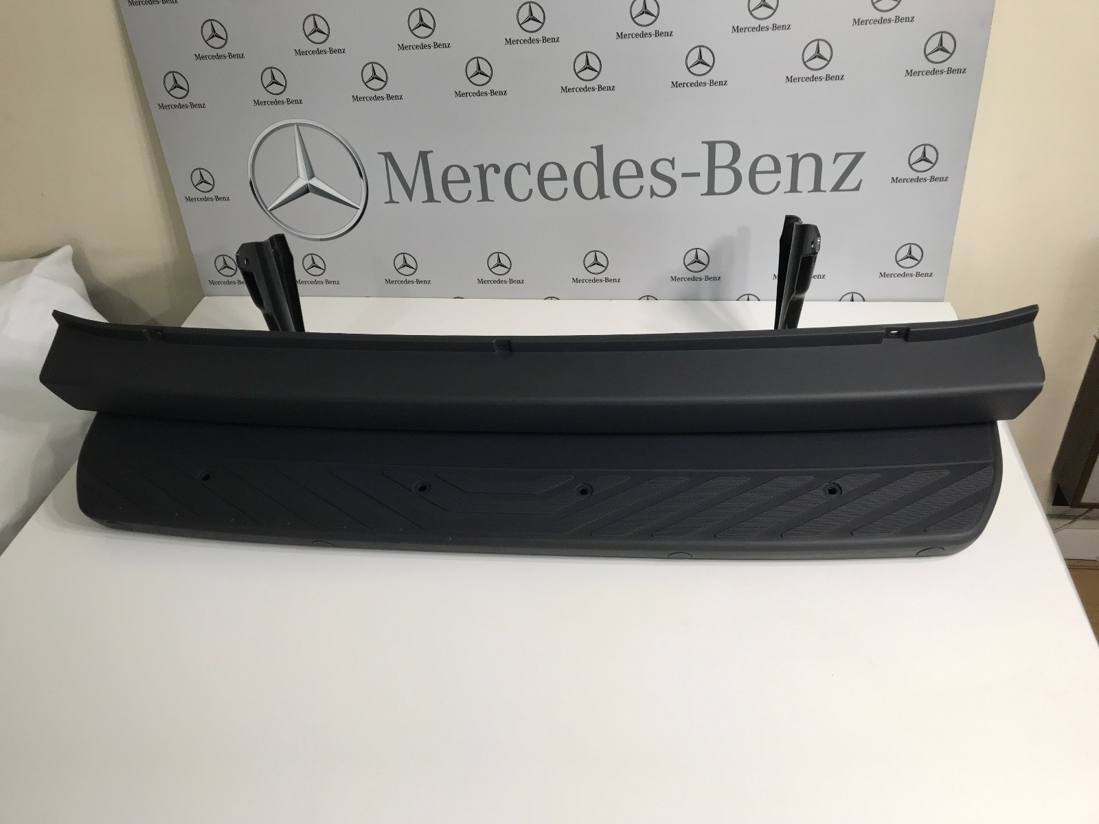 Mercedes Sprinter Rear Bumper Step Metal Bracket+Plastic Cover Fits