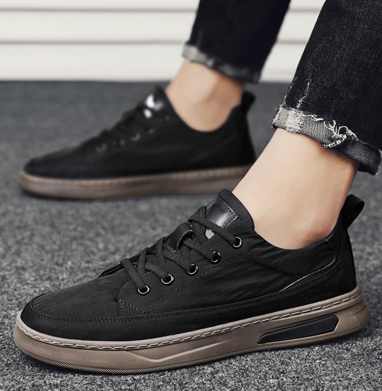 Mens Casaul Lace Up Sneakers Soft Board Shoe Daily Sport Shoes