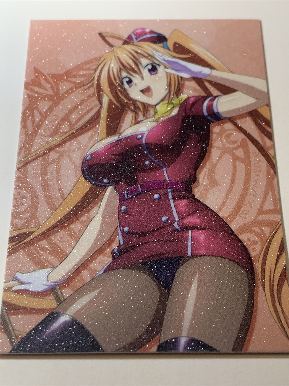 Captain Irina Shidou High School DxD Sexy Goddess Anime Doujin Waifu Art Card - Picture 5 of 7