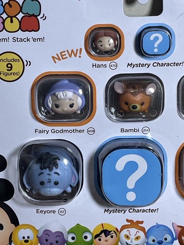Disney TSUM TSUM Series 4 Figures NEW Captain Hook Eeyore Jack Bambi Hiro 9 Pack - Picture 2 of 6