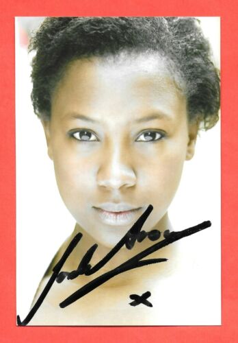 Jade Anouka Actress Signed Photo Doctor Who Cleaning Up