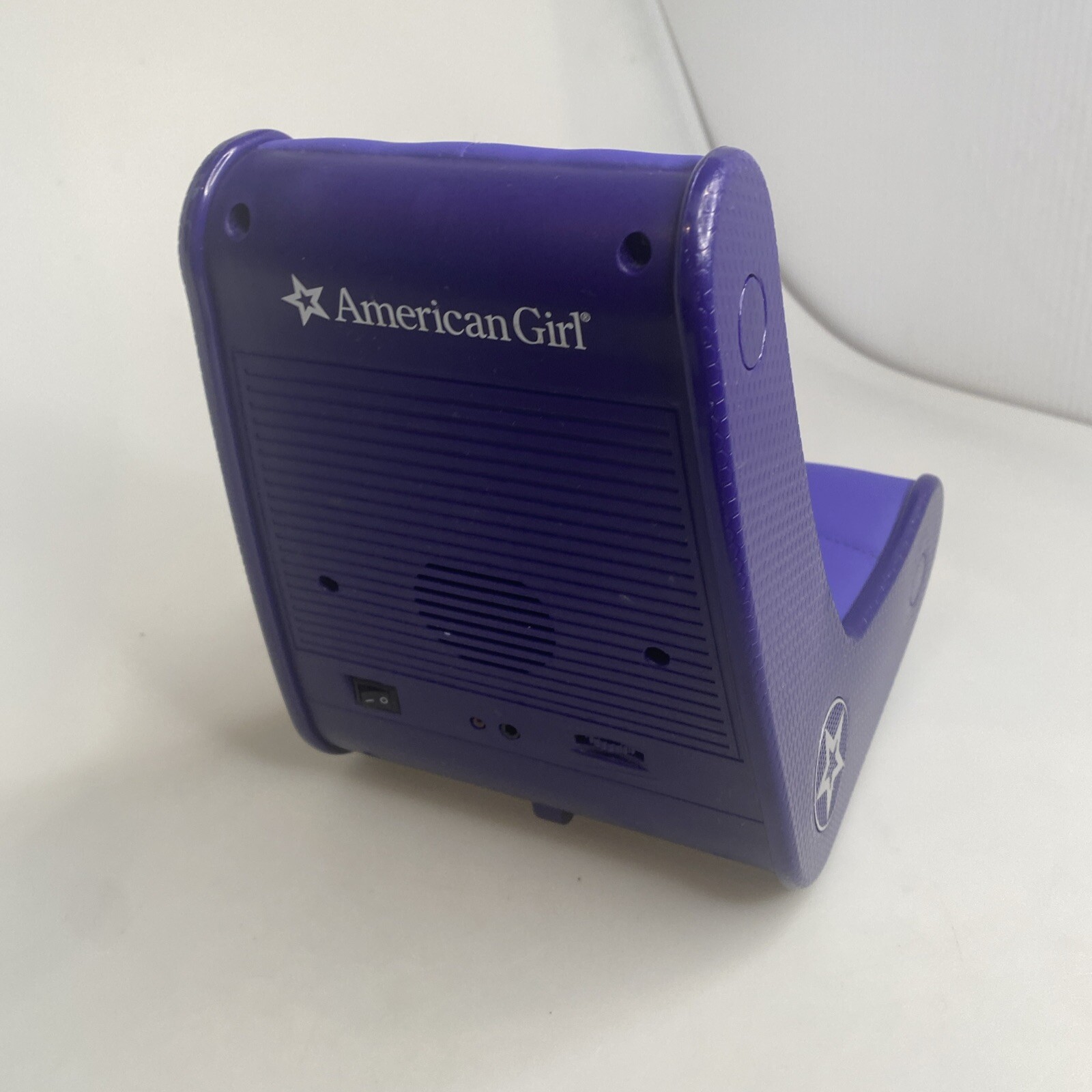 American Girl Doll Xbox Purple Gaming Chair W/built In Speaker