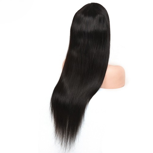 Full Lace Wig Brazilian 100% Human Virgin Hair Silky Straight Body Wave 12-28" - Picture 3 of 10