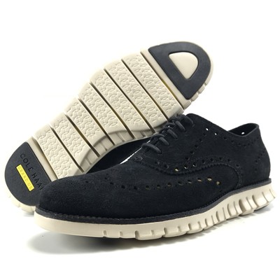 cole haan zerogrand black suede