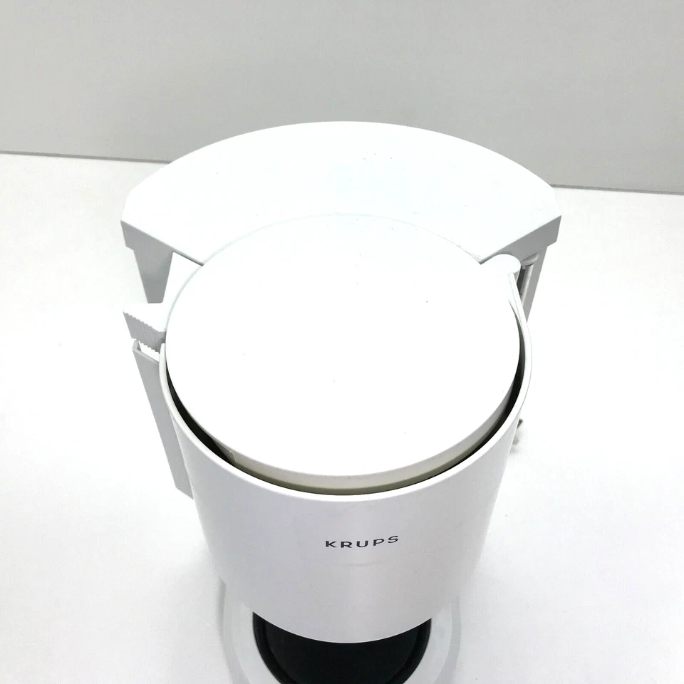 Krups Type 321 ProCafe 10 Cup Automatic Drip Coffee Maker White Tested Works - Image 4 of 4