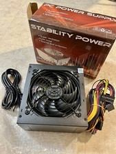 Shark 650W Quiet 120mm Fan Gaming ATX12V EPS12V Dual-PCIe PC Power Supply PS