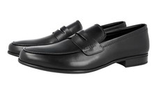 PRADA Penny Loafer Slipper Dress Shoes Slipper 2DC225 Black NEW -  US 11 EU 44