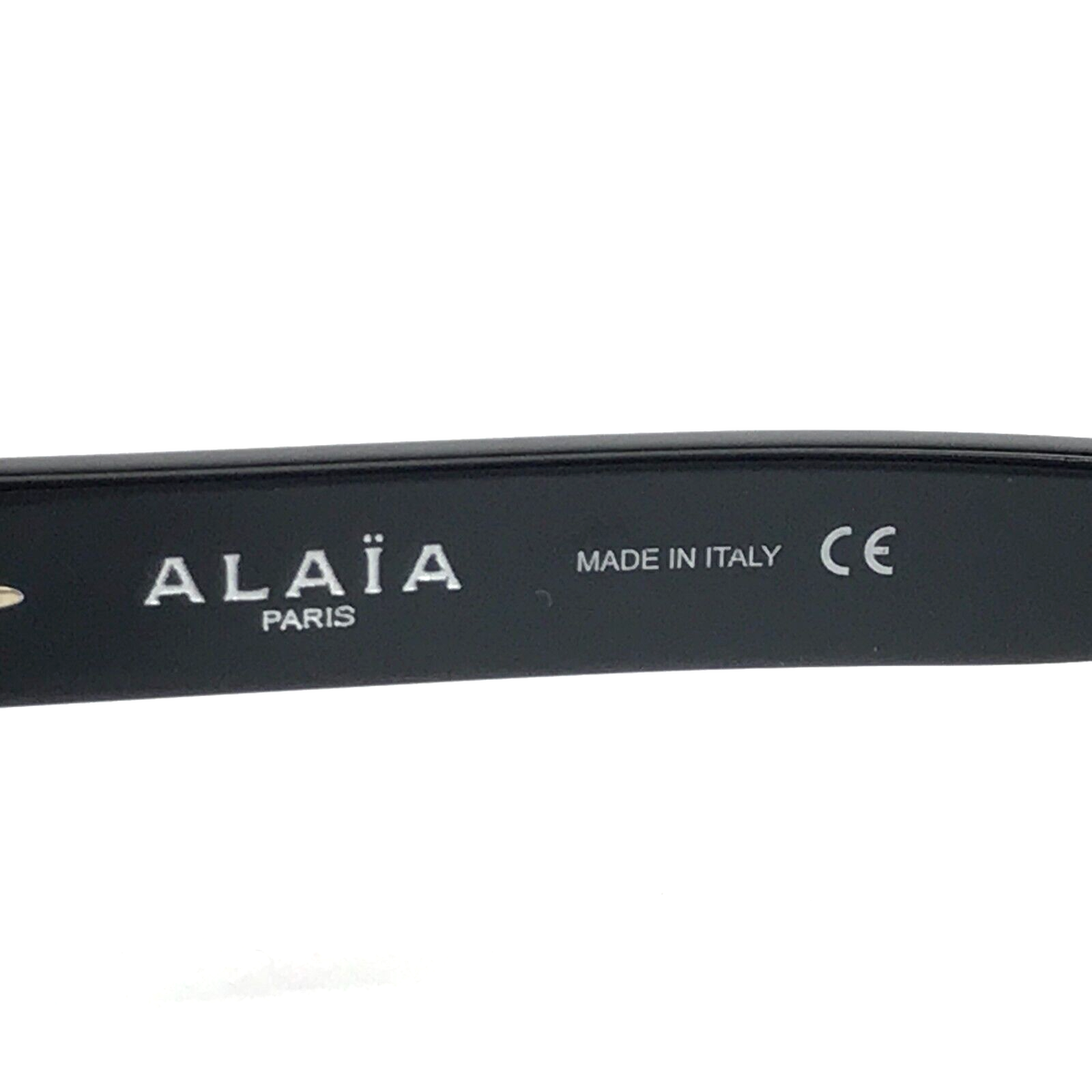 Alaia Sunglasses AA0037S 001 Black Oversized Square Frames  display picture 1