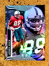 2023 Panini Chronicles Draft Football Illusions Jerry Rice #16 Delta Devils
