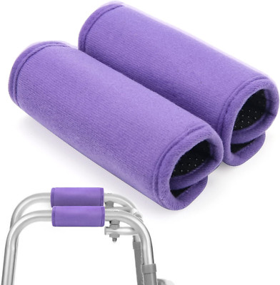 2 Pack Walker Hand Grips Cover Walker Cushion Hand Grips For Rolling Wheelcha...