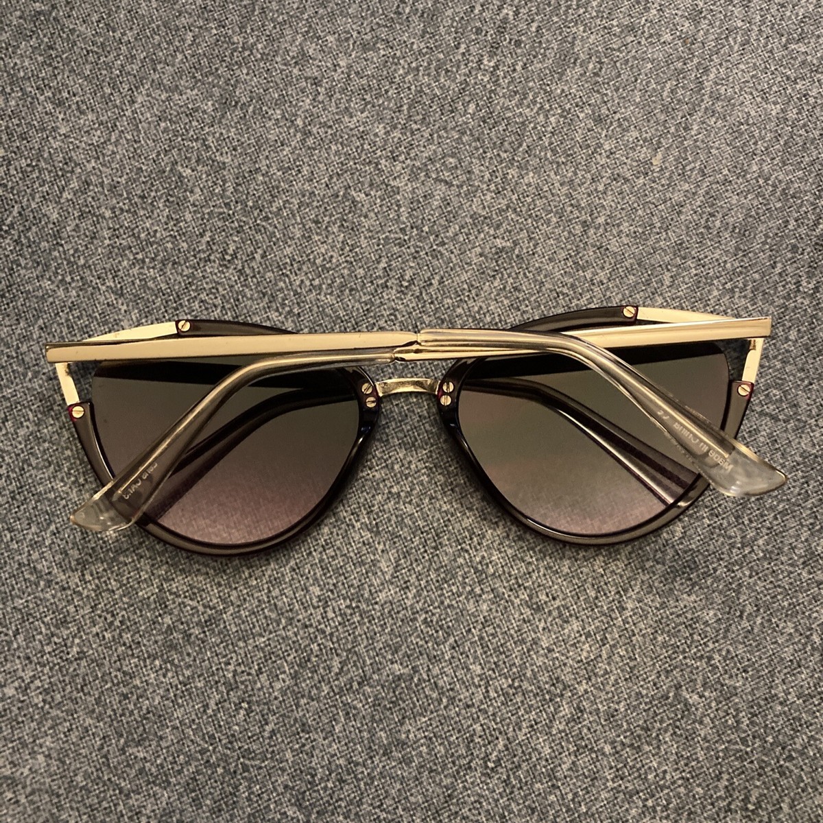 Quay Australia Hearsay 111 Cat Eye 2 Sunglasses Tortoise/Gold Quay Australia Hearsay 111 Cat Eye Sunglasses – Community  main image 2