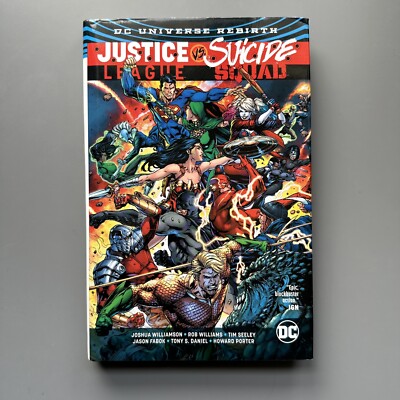 Justice League Vs. Suicide Squad Hardcover DC Rebirth Williamson Spurrier JL
