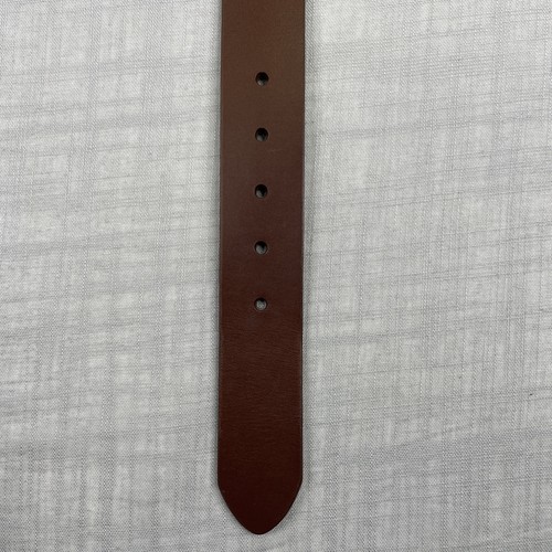 Cinturón de viajero Carhartt adulto talla 44 cuero marrón hebilla de latón 2201-20 - Imagen 8 de 11