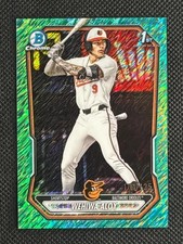 2026 Bowman Baseball 1st Bowman Wehiwa Aloy Aqua Shimmer 49/125 Orioles
