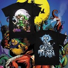 Monarch Wear Zelda Majoras Mask T-Shirt Ninte...